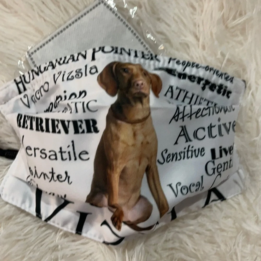 New Vizsla face mask